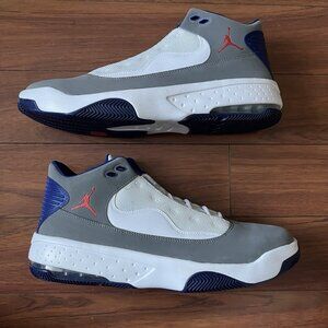 Mens Size 13 Nike Air Jordan Max Aura 2 Grey White Basketball Shoes